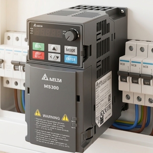 Inversores VFD MS300 trifásicos 230V 0.2kw IP40 VFD1A6MS23ENSAA VFD1A6MS23ENSAA 1.5 Vfd VFD1A6MS23ENSAA - Product Image 1