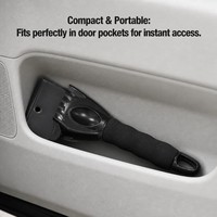 Grattoir à glace portable pour voiture, outil de nettoyage de vitres automobiles, pelle à neige avec poignée ergonomique en mousse souple