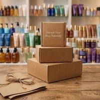 Boîte d'expédition en carton ondulé avec poignée en ruban et attache en satin pour cadeaux de mariage et de fête
