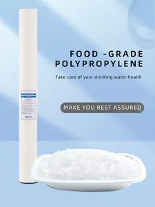 1 Micron 20" X 4.5" PP Sediment Water Filter Replacement Cartridge Whole House Filtration For Household Use