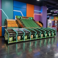 Machine de jeu d'arcade électronique à monnayeur Rong Xiang English 2 W3080 pour 10 joueurs, jeu de course de chevaux personnalisé en bois