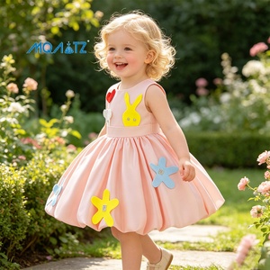 <span class=keywords><strong>Robe</strong></span> de princesse pour fête de mariage pour bébés filles de 1 à 3 ans, tissu respirant à motif floral, <span class=keywords><strong>robe</strong></span> de fête pour enfants, <span class=keywords><strong>robe</strong></span> de princesse pour bébé fille - Product Image 3