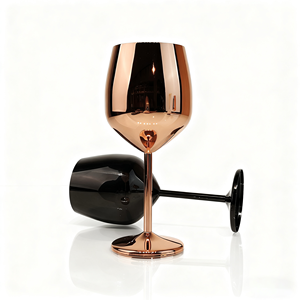 Calici <span class=keywords><strong>in</strong></span> Metallo Personalizzati per Feste e Matrimoni, Bicchieri da Vino Rosso <span class=keywords><strong>in</strong></span> Acciaio Inox 16oz, Flute per Champagne Oro Rosa, Calice da Vino <span class=keywords><strong>in</strong></span> <span class=keywords><strong>Rame</strong></span> - Product Image 1