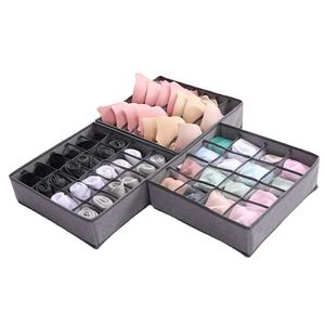 Organizadores de Cajones para Ropa Interior, Divisores para Calcetines, Organizador de Sujetadores y Cajas de Almacenamiento para Lencería, Sujetadores y Bragas - Product Image 1