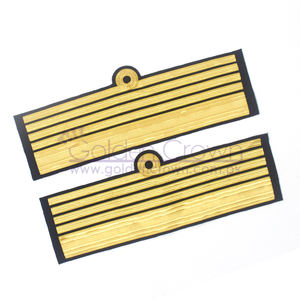 Customize Wholesale Cuff Rank <b>Sleeve</b> | Ceremonial Gold Braid Cuff - Product Image 1