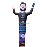 Réplique de smartphone gonflable géante pour publicité extérieure, modèle personnalisé de téléphone portable de 10 pieds de haut, ballon publicitaire, garantie de 2 ans, pompe électrique