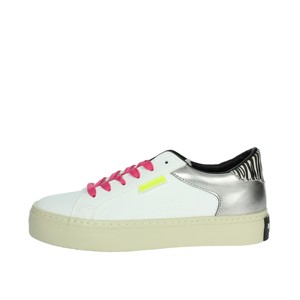 Autunno/inverno/primavera estate espadrillas Sneakers per camminare leggere leggere bianco/argento con suola in rete DFSH367016 - Product Image 1