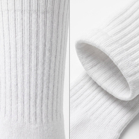 Chaussettes en coton pour hommes personnalisées, de haute qualité, confortables, respirantes, chaussettes habillées décontractées pour le travail, avec boîte cadeau pour un usage quotidien