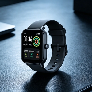 Reloj Inteligente C20 Pro para Hombre, 1.83 Pulgadas, BT5.4, IP68 Resistente al Agua, Monitor de Frecuencia Cardíaca <span class=keywords><strong>24H</strong></span>, Presión Arterial, Contador de Pasos y Calorías - Product Image 4