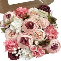 Großhandel Handgefertigte Weihnachts-, Valentinstags-, Muttertags-Realistische Seidenrosen-Geschenkbox Hochwertige DIY-Heimdekoration Blume