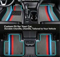 Tapis de sol de voiture sur mesure à double couche, doublures en boucle de fil de neige, tapis universels pour tous les modèles de véhicules