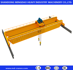 Grúa Puente de Doble Viga de Alta Capacidad y Resistencia para Taller Mecánico Metalúrgico, Grúa Aérea de Motor Principal en Venta - Product Image 3