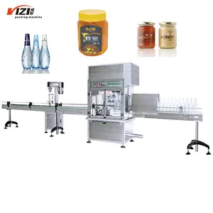 Hot Sale Automatic Honey Caramel Bottling Machine Glass Container Ketchup Sauce Filling Capping Machine