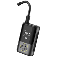 Compresseur d'air sans fil 150 PSI, gonfleur de pneus sans fil, souffleur d'air 150 PSI, batterie externe, lumière LED 10,3 bar