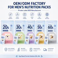 Pack Nutrition Quotidienne Homme – Complément Ciblé pour les 20, 30, 40, 50, 60 ans – Soutien Complet au Bien-être – Marque Privée OEM ODM