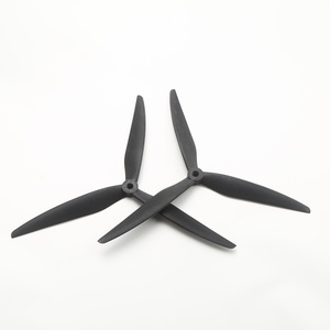 10-Inch Carbon PC Plastic Large <b>Drone</b> Propeller 1050 Tri-Blade Replacement RC Motor Racing Arm <b>Accessory</b> - Product Image 3