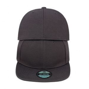 Gorra de Béisbol Deportiva Unisex de 6 Paneles con Logotipo Personalizado, Gorra Ajustable con Visera Plana y Cierre a Presión, Estilo Hip Hop - Product Image 1