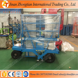 Plataforma Elevadora Telescópica de Cilindro, Elevador Eléctrico de Escalera, Certificación CE - Product Image 5