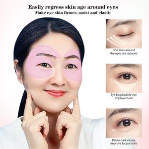 Parches para Ojos en Forma de E de Color Rosa con Logotipo Personalizado OEM, Mascarilla de Ojos de Biocolágeno PDRN para Ojeras e Hinchazón, Productos para el Cuidado de la Piel B2B - Product Image 4