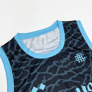 Ensemble de maillots de basket-ball personnalisés Conception à séchage rapide Uniforme de basket-ball d'équipe bon marché par sublimation - Product Image 6