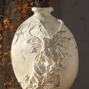 Vase de table créatif haut de gamme scandinave rétro relief maison <span class=keywords><strong>salon</strong></span> accessoires décoratifs idée cadeau - Product Image 5
