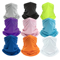 Cache-cou de sport unisexe en soie glacée respirante, extensible et lavable pour l'été, protection solaire, idéal pour le cyclisme et les activités de plein air – Vente en gros sur mesure