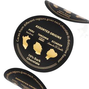 Étiquettes adhésives en vinyle personnalisables, forte adhérence pour <span class=keywords><strong>code</strong></span> <span class=keywords><strong>QR</strong></span>, fleuriste, emballage à emporter, étiquettes d'étanchéité pour gobelets de thé au lait - Product Image 5