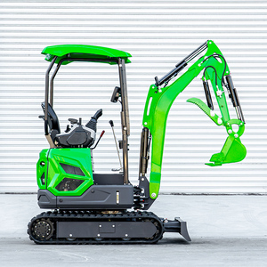 Mini-excavatrice de 1,8 tonne avec moteur homologué EPA pour travaux en serre, compacte avec godet - Product Image 2