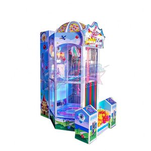 Máquina de Juego de Lotería con Monedas, Diseño de Castillo Arcoíris, Colorida, Novedosa, con Soplador de Bolas, para Parques de Diversiones. - Product Image 1