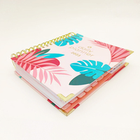 Agenda comercial con logotipo personalizado, libretas, libreta de planificación diaria, cuadernos y diarios con divisores de índice
