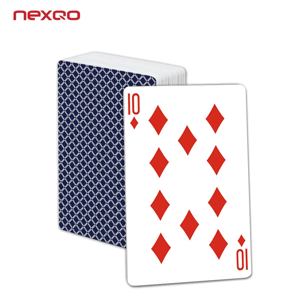 Casino RFID poker wholesale 100% plastic playing card customize design