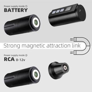 Nuevo Diseño, Máquina de Tatuaje Inalámbrica de 1500 mAh, Pluma con Motor sin Escobillas de 3.5 mm, Aluminio de Grado Aeronáutico, Equipo de Maquillaje Permanente - Product Image 6