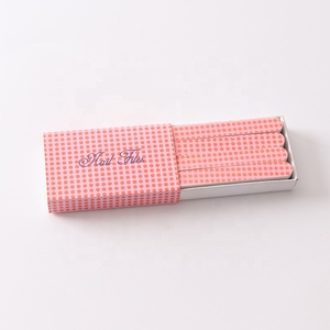 ミニネイルファイルポータブル使い捨てマニキュアツールマッチ箱付き - Product Image 1