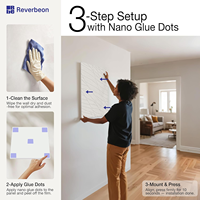 Panneau mural décoratif pour la maison, le bureau, le studio, la salle de réunion et la décoration intérieure moderne, autocollants muraux en feutre