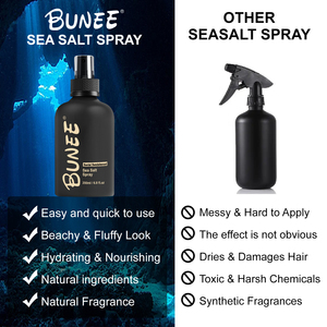 Etiqueta personalizada para el cabello, estilo esponjoso, sin alcohol, voluminizador, ligero, protector solar, olas de playa, sal marina, <span class=keywords><strong>spray</strong></span> para el cabello - Product Image 5