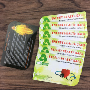 Bio Quantum Nume Classic PVC Energy Card con Logo Personalizzato, Ioni Negativi, Sollievo dal Dolore, Anti-infiammatorio, Vibrazione Corporea a Frequenza - Product Image 1