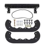 Kit de remplacement de courroies d'entraînement 99-9313, palettes en caoutchouc 108-4884 et grattoir 95-6151 pour souffleuse à neige Toro CCR2000 CCR2450 CCR3000 CCR3650