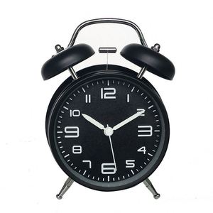 Réveil à double cloche en métal Snooze Table - Product Image 2