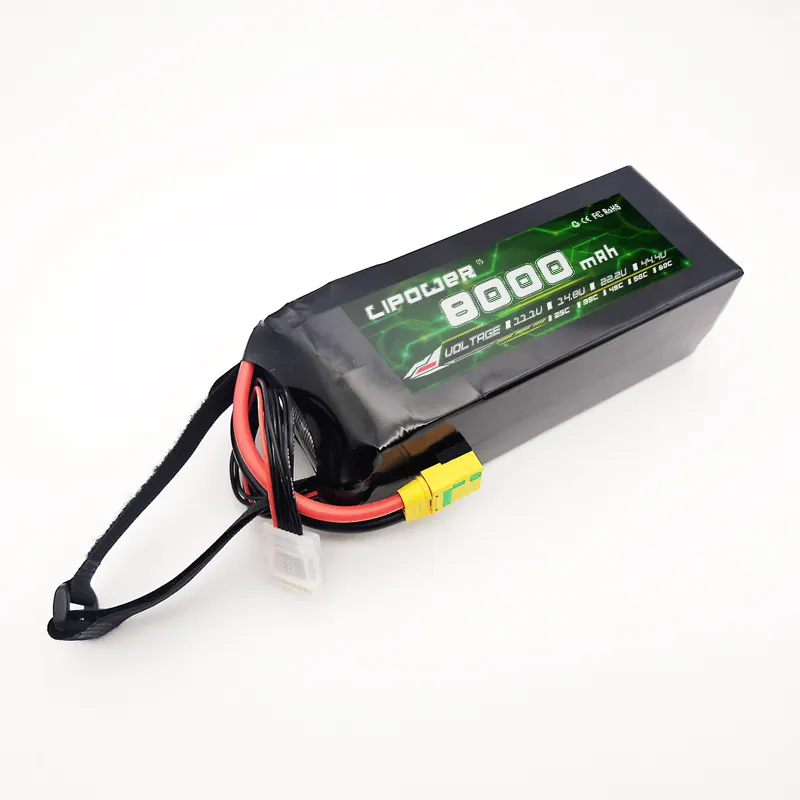 Đua cạnh tranh RC xe LiPo pin 8000mAh 7.4V 2S 14.8V 4S 22.2V 6S 100c 60C