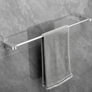 Nuovi set di 6 pezzi solidi set di Hardware per il bagno a parete in alluminio solido per lo spazio Include portasciugamani portasciugamani per portasciugamani - Product Image 3