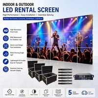 Écran LED extérieur étanche IP65 pour location P3.91 P2.9 P2.6 160 °   Panneau LED grand angle pour la publicité et les spectacles sur scène en extérieur