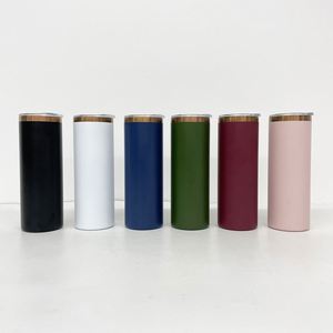 Mug isotherme en cuivre plaqué, fin et mat, de 20 oz, avec couvercle coulissant, pour gravure laser holographique, expédié depuis notre entrepôt aux États-Unis - Product Image 2