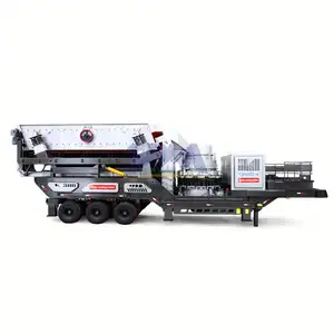 Concasseur à mâchoires mobile industriel domestique pour déchets <span class=keywords><strong>de</strong></span> construction avec crible vibrant, concasseur <span class=keywords><strong>de</strong></span> roche sur chenilles - Product Image 3