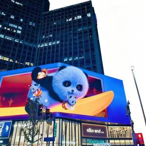 Наружный светодиодный экран с высокой частотой обновления P2.5 P3 P4 P5 P6 P6.667 P8 P10, модуль видеостены, 3D-дисплей без очков для рекламы, вывеска - Product Image 1