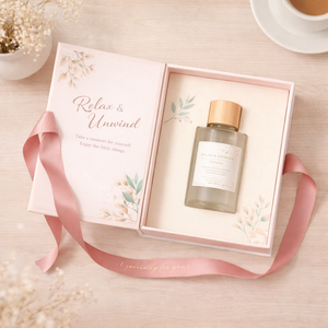 Boîte cadeau magnétique en carton recyclable écologique avec logo personnalisé pour parfum et <span class=keywords><strong>huile</strong></span> essentielle, avec séparateur en papier - Product Image 3