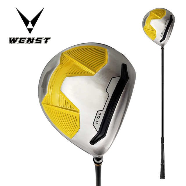 Hot Sale Forged Aluminum Golf Driver with Graphite & Steel Shaft Headcover Included-Portable Right Handed