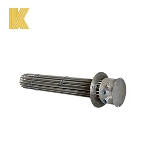 Industrial Immersion Flange Tubular Heater Elements For Boiler Tank