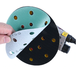 แผ่นฟิล์มขัดตัวรถยนต์แบบเปียกแห้งแผ่นขัดแบบตะขอและห่วง - Product Image 3