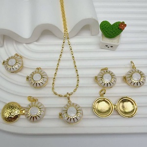 FM-JDN0949 Nouveauté Cadeau de la Saint-Valentin Meilleur ami Pendentif en émail coloré <span class=keywords><strong>Collier</strong></span> cœur <span class=keywords><strong>Collier</strong></span> d'amitié <span class=keywords><strong>Collier</strong></span> de famille - Product Image 4