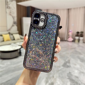 เคสโทรศัพท์ไอโฟน 16 15 14 13 Pro Max ลายกลิตเตอร์ไล่เฉดสี สวยงาม ป้องกันแรงกระแทก - Product Image 6